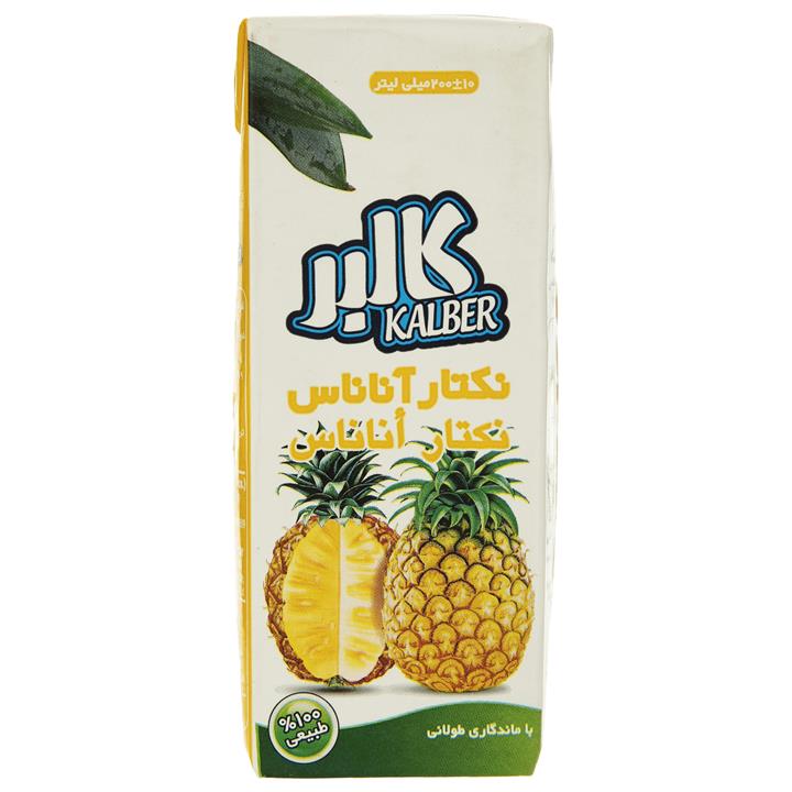 نکتار آناناس کالبر حجم 200 میلی لیتر  Kalber Pineapple Nektar 200 ml